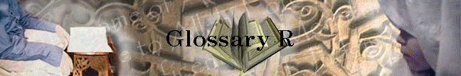 Glossary R